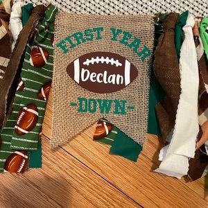 Declan - First Year Down High Chair Banner